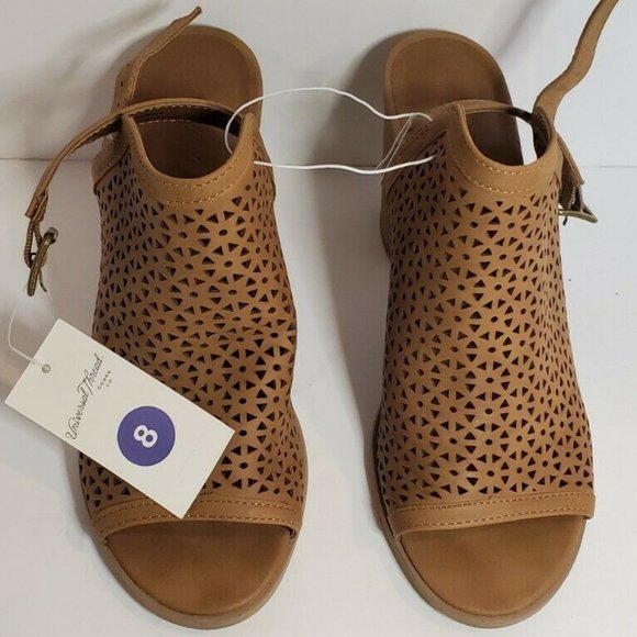 Universal Thread Shoes - Women's Milliana Microsuede Cut-Out Slingback